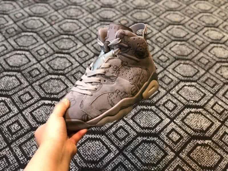 Air Jordan 6 KAWS X Grey Men 8
