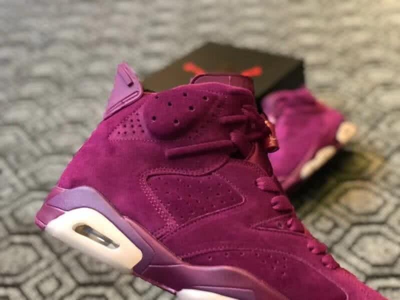 Air Jordan 6 Wine Red Men 4