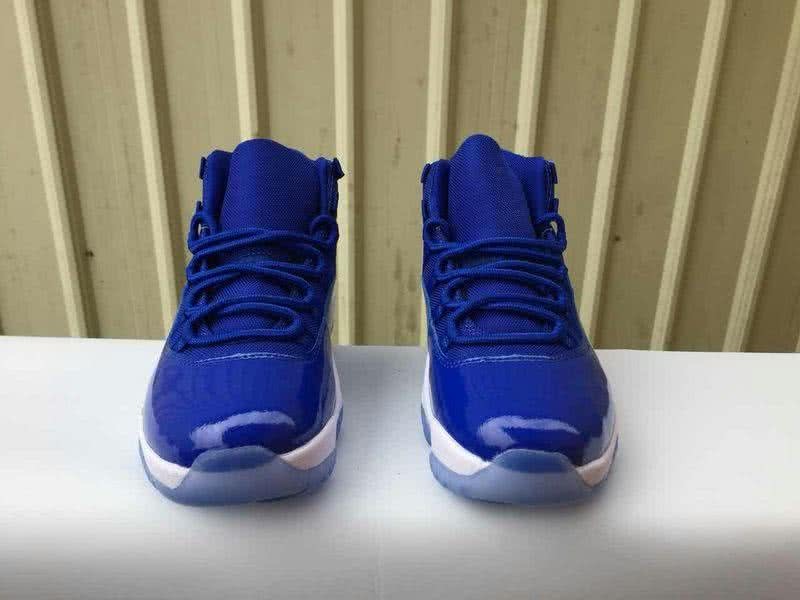 Air Jordan 11 Blue Upper White Sole Men And Women 2