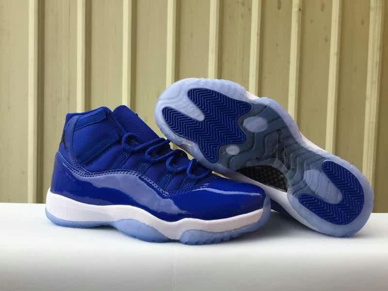 Air Jordan 11 Blue Upper White Sole Men And Women 1