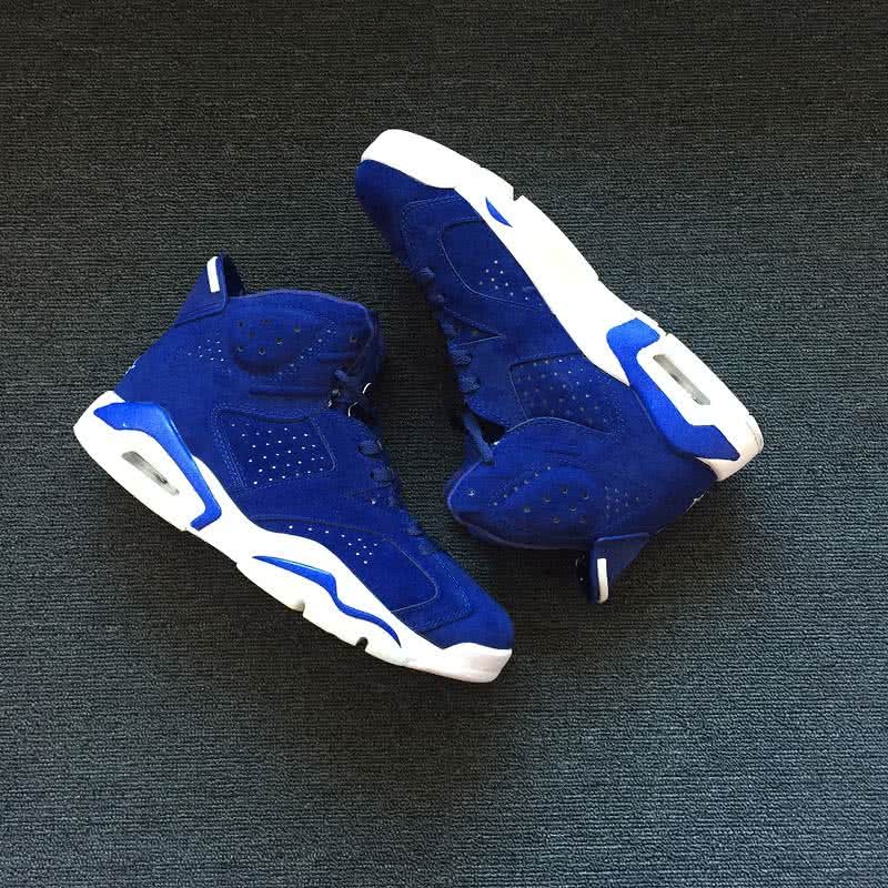 Air Jordan 6 Blue Men 4