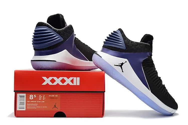 Air Jordan 32 Black And Blue Men 2