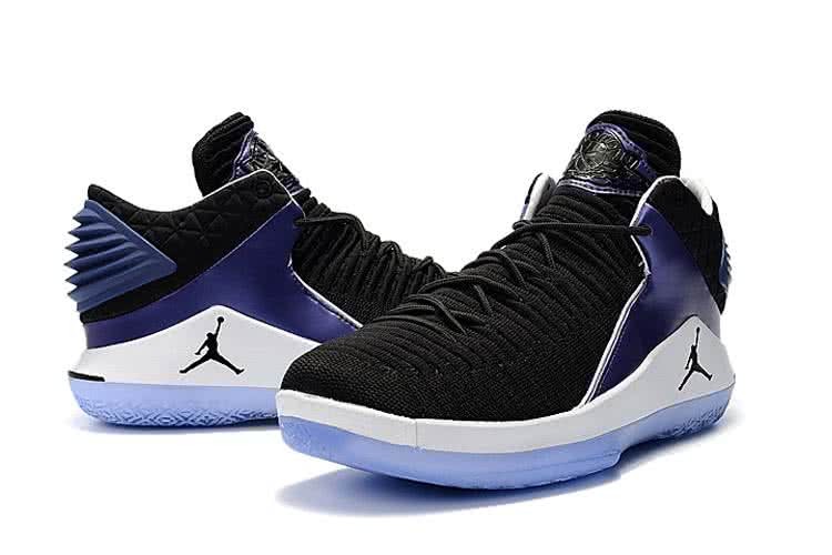 Air Jordan 32 Black And Blue Men 4