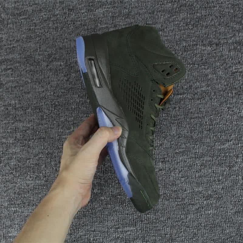 Air Jordan 5 PRM Take Flight Black And Brown Men 4