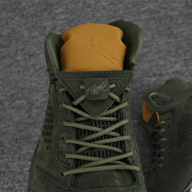 Air Jordan 5 PRM Take Flight Black And Brown Men 8