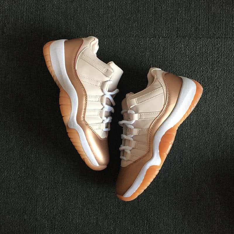 Air Jordan 11 Low Rose Gold Women 2