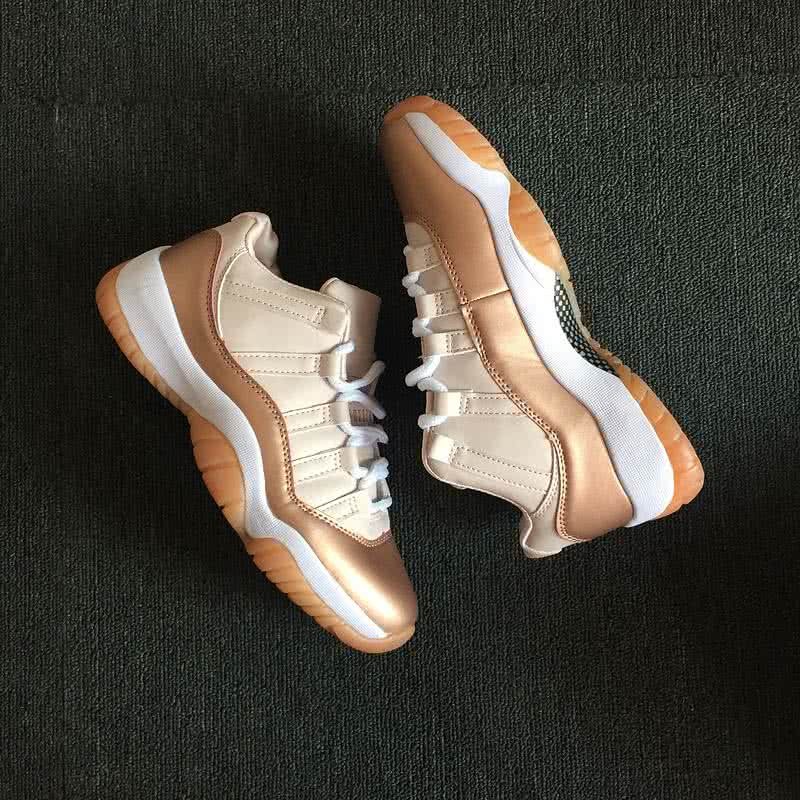 Air Jordan 11 Low Rose Gold Women 3