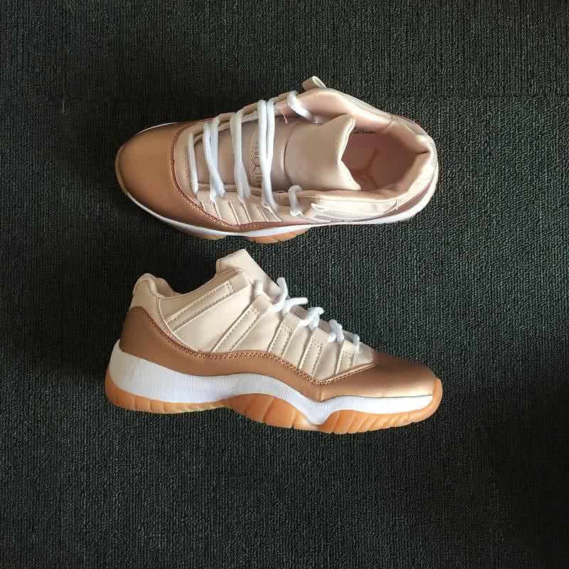 Air Jordan 11 Low Rose Gold Women 4