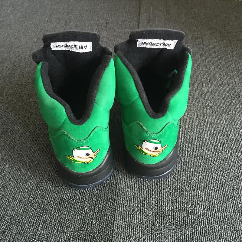 Air Jordan 5 Green And Grey Men 5