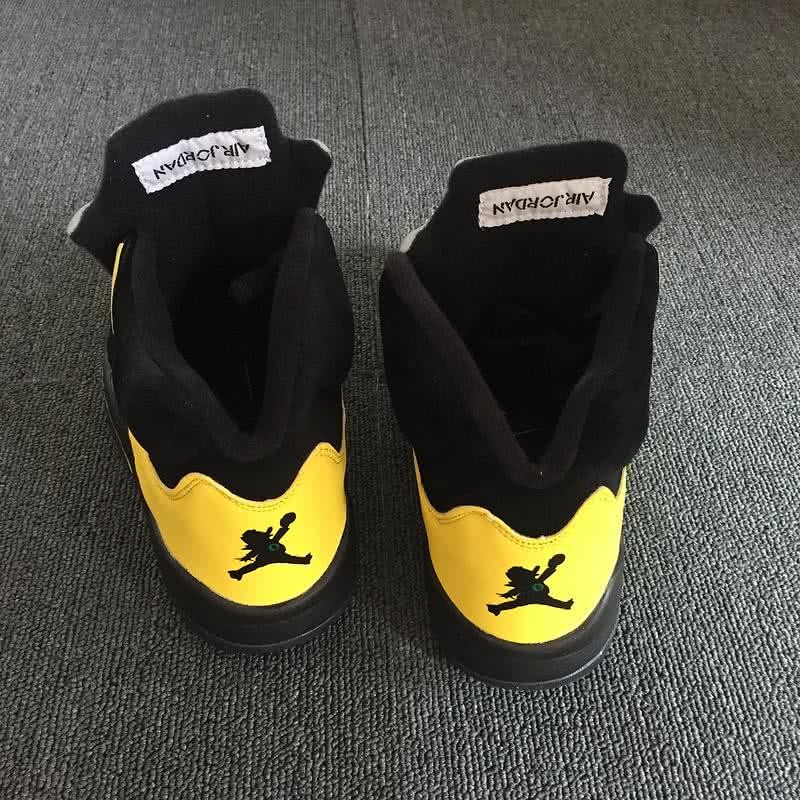 Air Jordan 5 Oregon PE Yellow Men 6