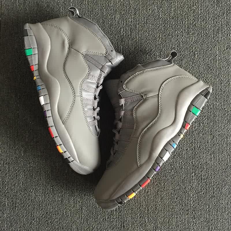 Air Jordan 10 Grey Men 3