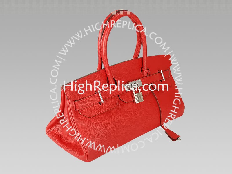 Hermes Birkin Jpg 42cm Togo Leather Red 2