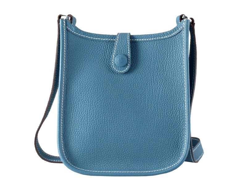 Hermes Evelyne Bag Pm Blue 4