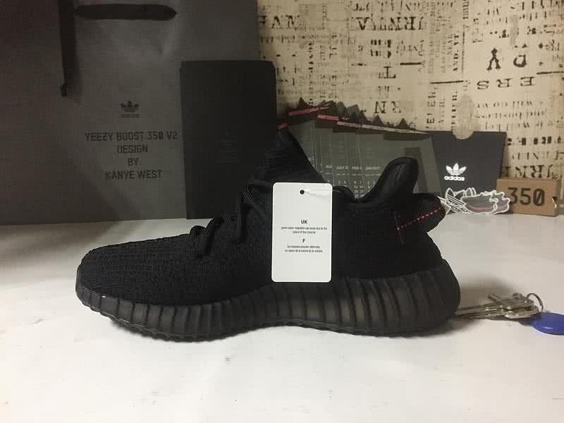 Adidas Yeezy 350 V2 Kids New Color Black/Red 3