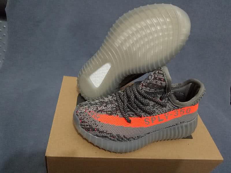 Adidas Yeezy 350 V2 Beluga Kids Grey/Orange 5