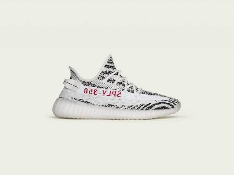 Adidas Yeezy 350 V2 Zebra Kids White/Black 5