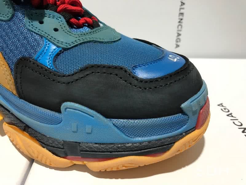 Balenciaga Tripe-S Retro Brown Blue Red 11