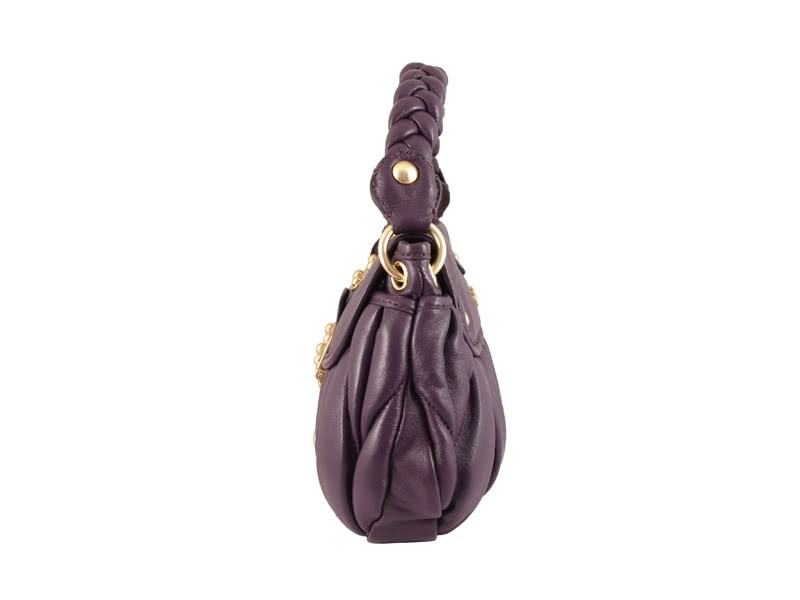 Miu Miu Small Coffer Bag Purple 3