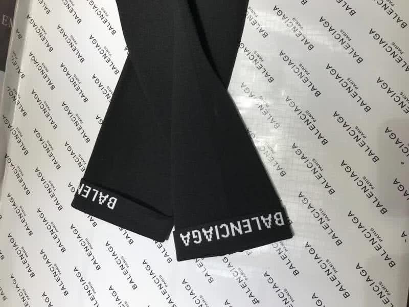Balenciaga Speed Sock Boots Black White 2