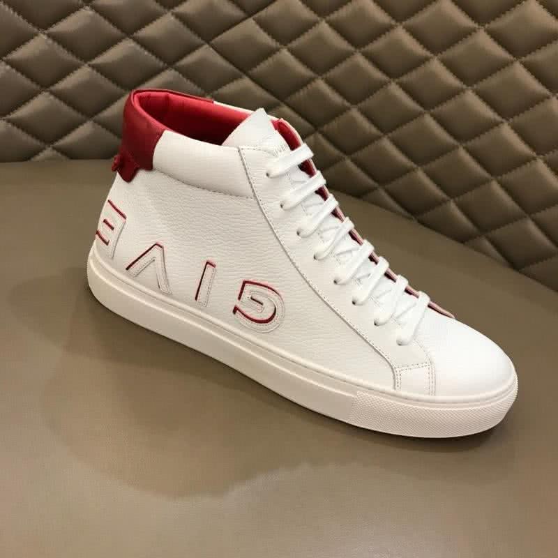 Givenchy Sneakers Middle Top White And Wine Men 6