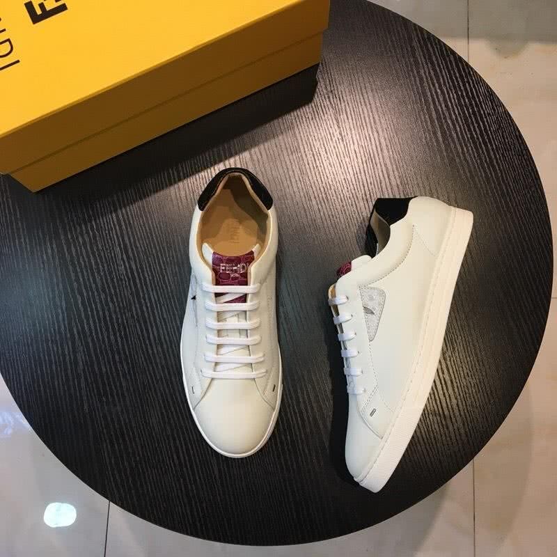Fendi Sneakers Monster All White Men 1