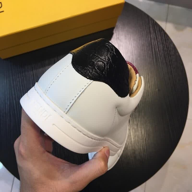 Fendi Sneakers Monster All White Men 5
