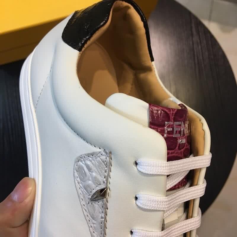 Fendi Sneakers Monster All White Men 6