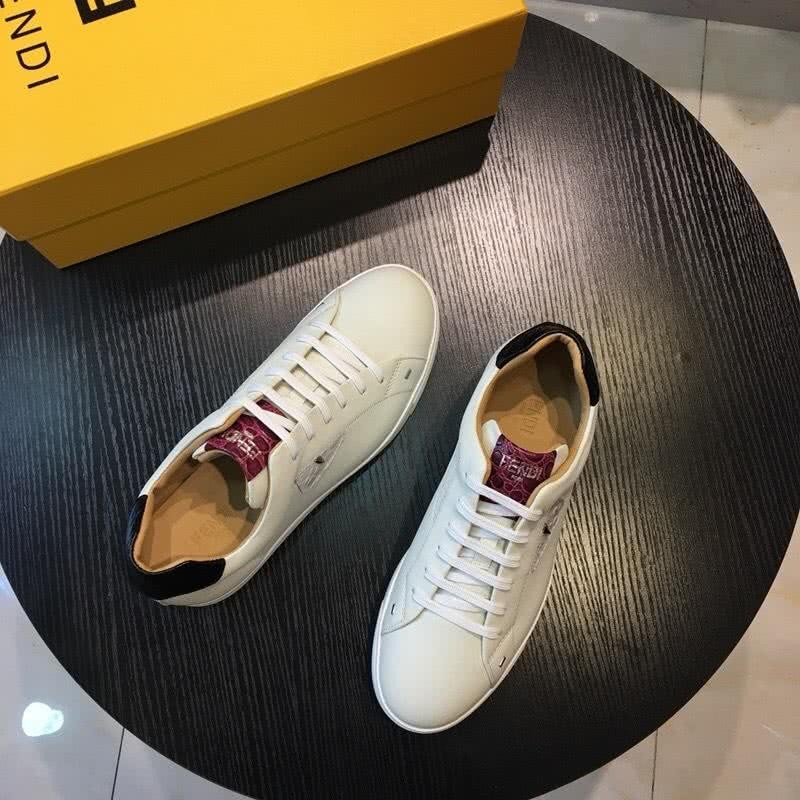 Fendi Sneakers Monster All White Men 9