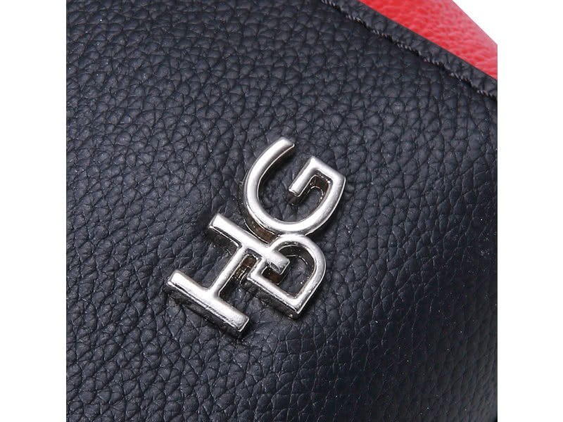 Givenchy Leather Hdg Convertible Tote Black Red 5