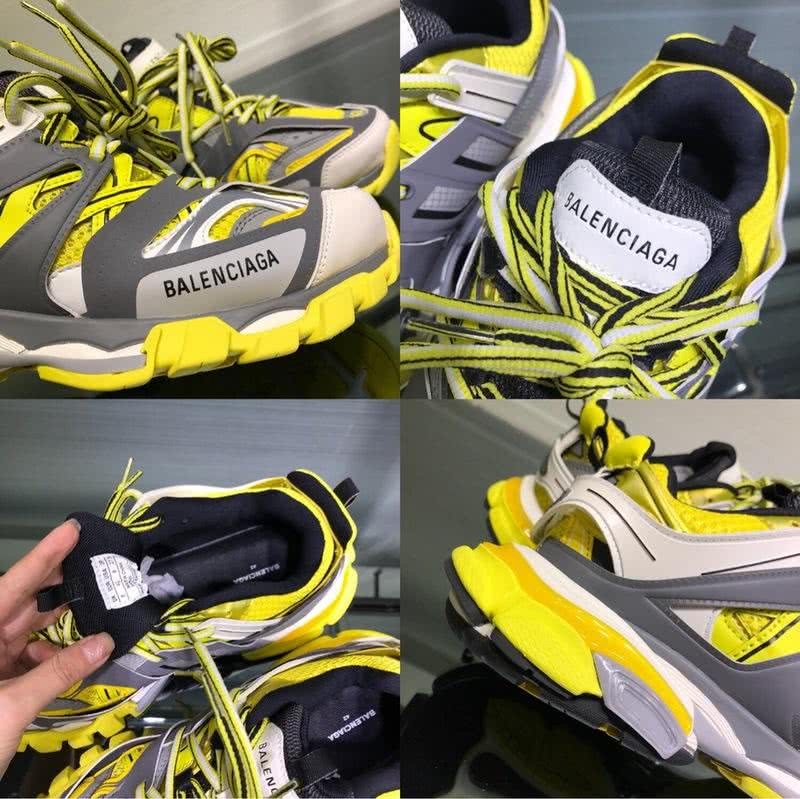 Balenciaga Triple S 3.0 Yellow Grey White Men Women 9
