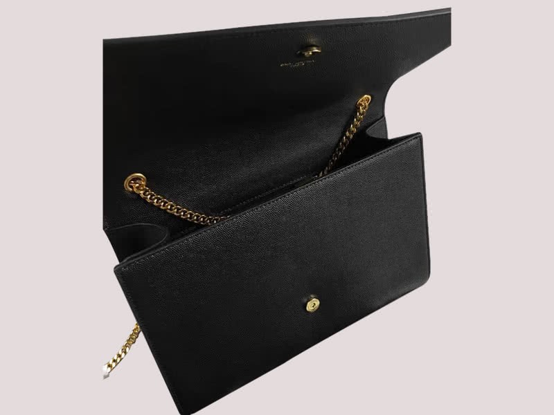 Saint Laurent Ysl Large Kate Chain Bag Black H-yslshsg073330md1 6