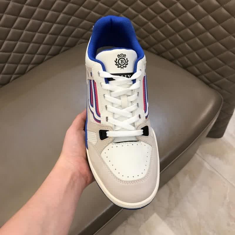 Bally Fashion Leather Sports Shoes Cowhide White Women/Men 7