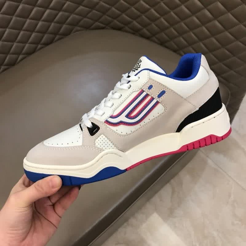 Bally Fashion Leather Sports Shoes Cowhide White Women/Men 8