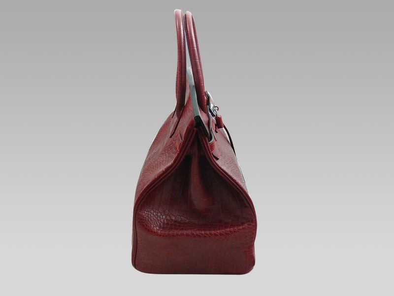 Hermes Birkin 40cm Crocodile Red 3