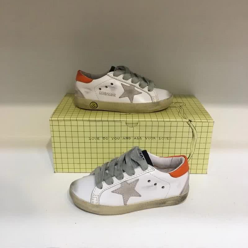 Golden Goose∕GGDB Kids Superstar Sneaker Antique style White 4