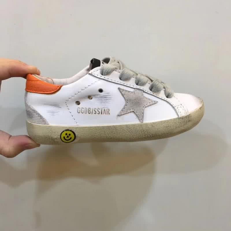 Golden Goose∕GGDB Kids Superstar Sneaker Antique style White 2