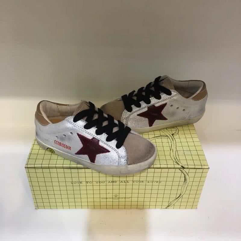 Golden Goose∕GGDB Kids Superstar Sneaker Antique style Silver 2