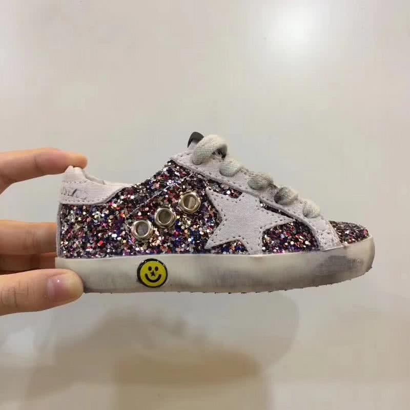 Golden Goose∕GGDB Kids Superstar Sneaker Antique style Colorful star 2