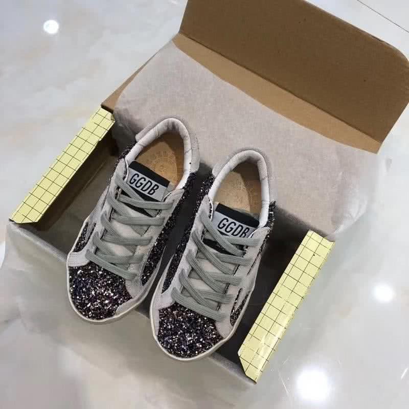 Golden Goose∕GGDB Kids Superstar Sneaker Antique style Colorful star 1