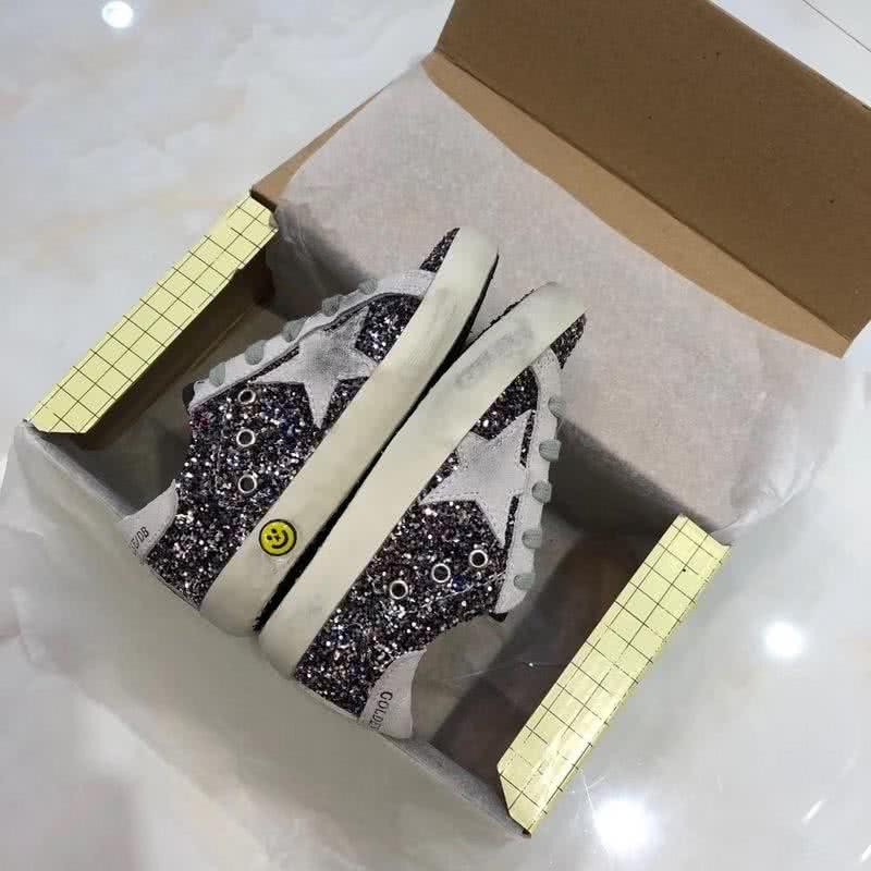 Golden Goose∕GGDB Kids Superstar Sneaker Antique style Colorful star 3