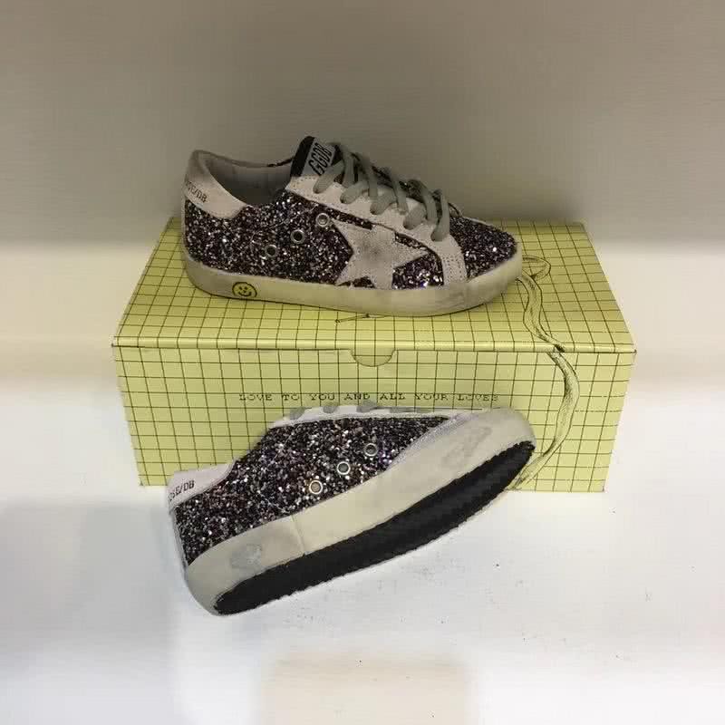 Golden Goose∕GGDB Kids Superstar Sneaker Antique style Colorful star 9