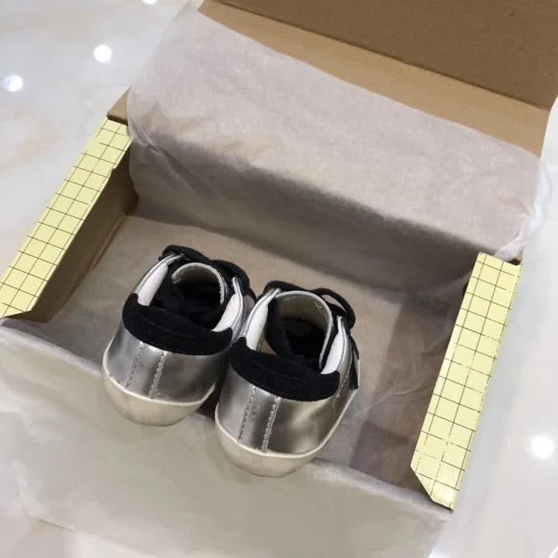 Golden Goose∕GGDB Kids Superstar Sneaker Antique style Silver 6
