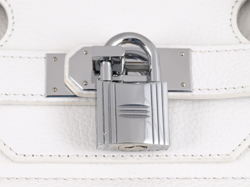 Hermes Birkin Jpg 42cm Clemence White 6