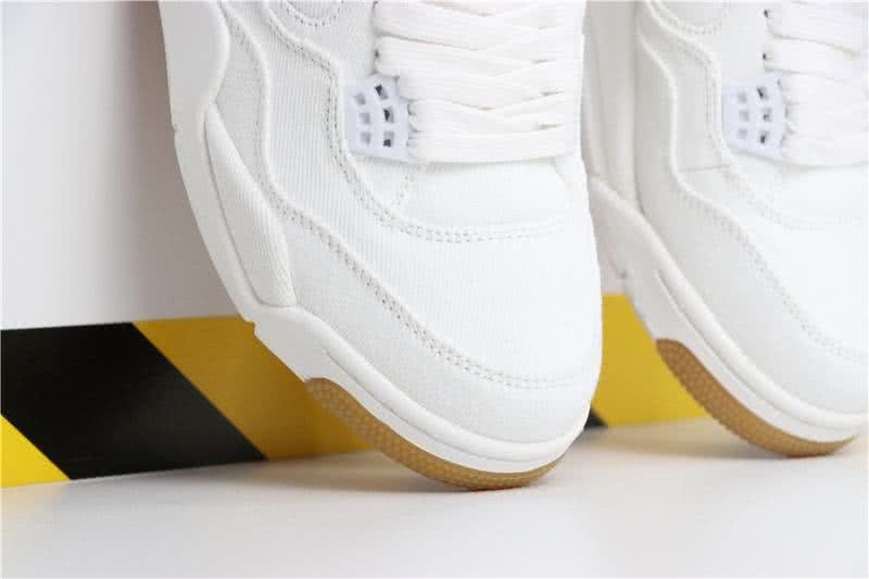 Levis x Air Jordan 4 White Men 7