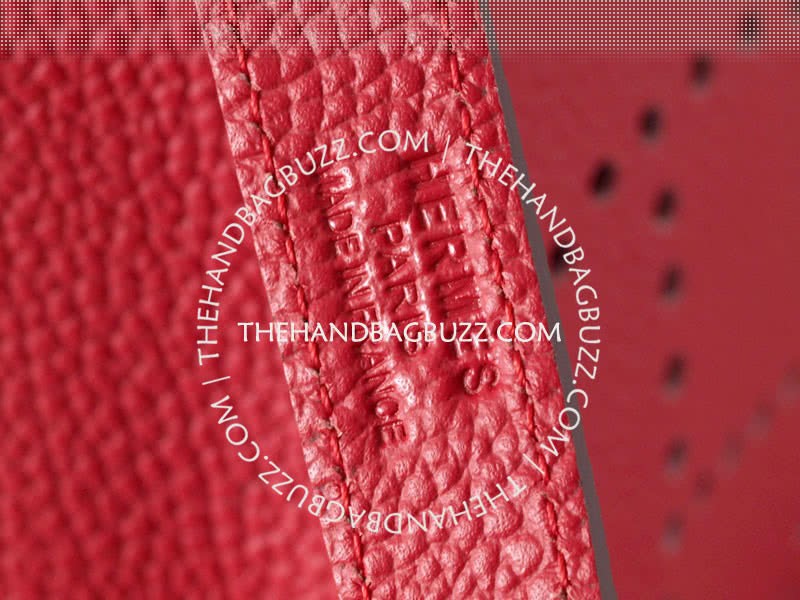 Hermes Evelyne Bag Pm Red 8