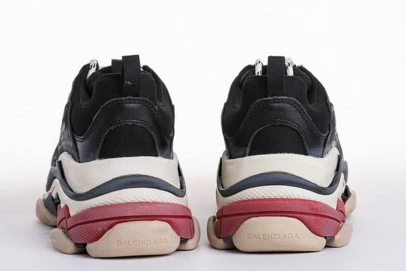 Top Originals Supplier Balenciaga Triple S Black and Red 7