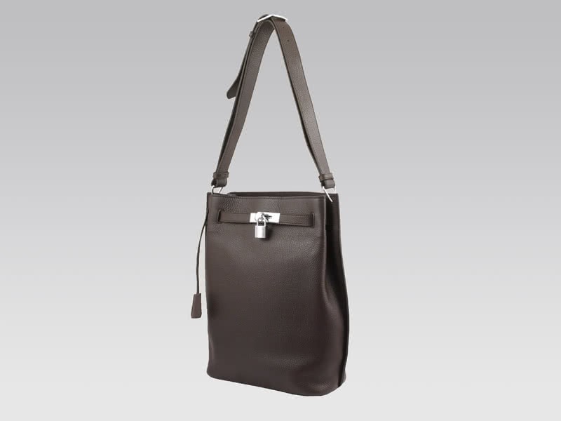 Hermes So Kelly 22cm Clemence Ebene 2