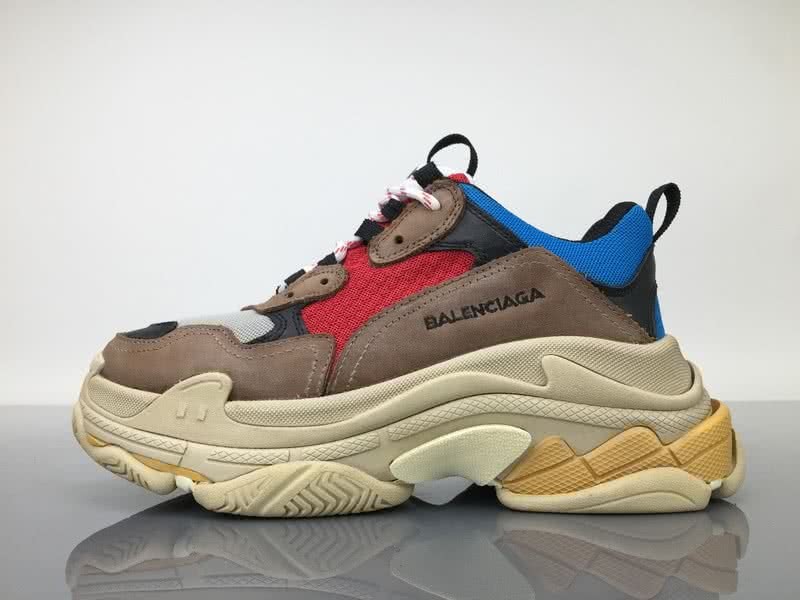 Balenciaga Triple S Brown and Red 3