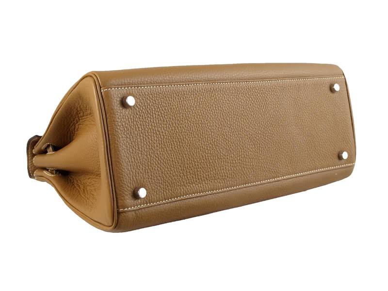 Hermes Kelly 32cm Togo Leather Clemence Camel 5
