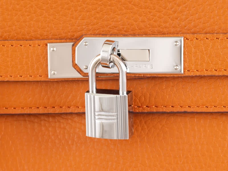 Hermes Kelly 32cm Togo Leather Orange 6